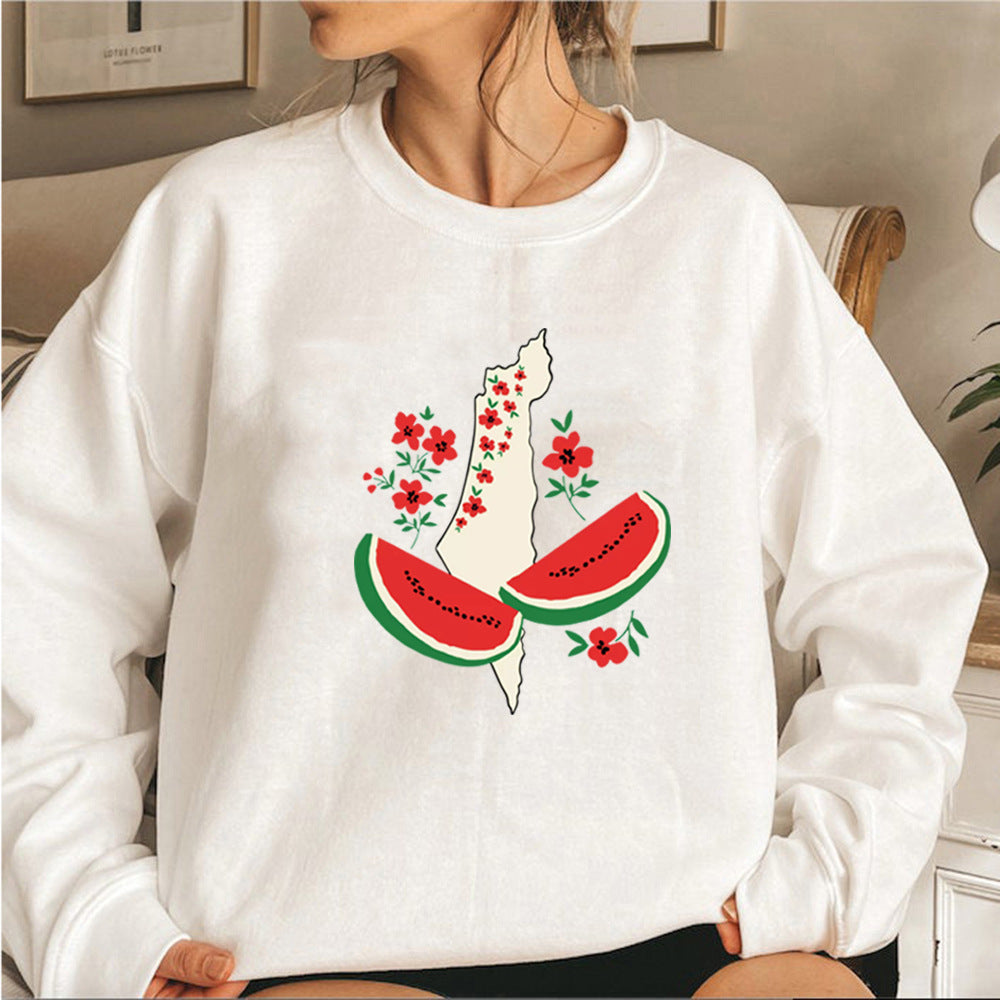 This Is Not A Watermelon Sweatshirts Funny Watermelon Women