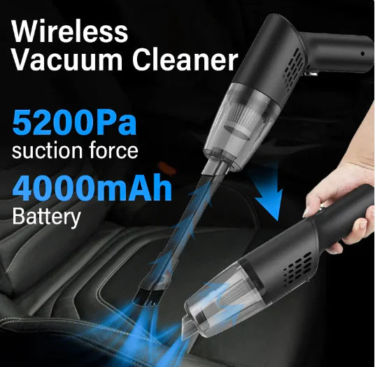 Power Spin Car Vacuum