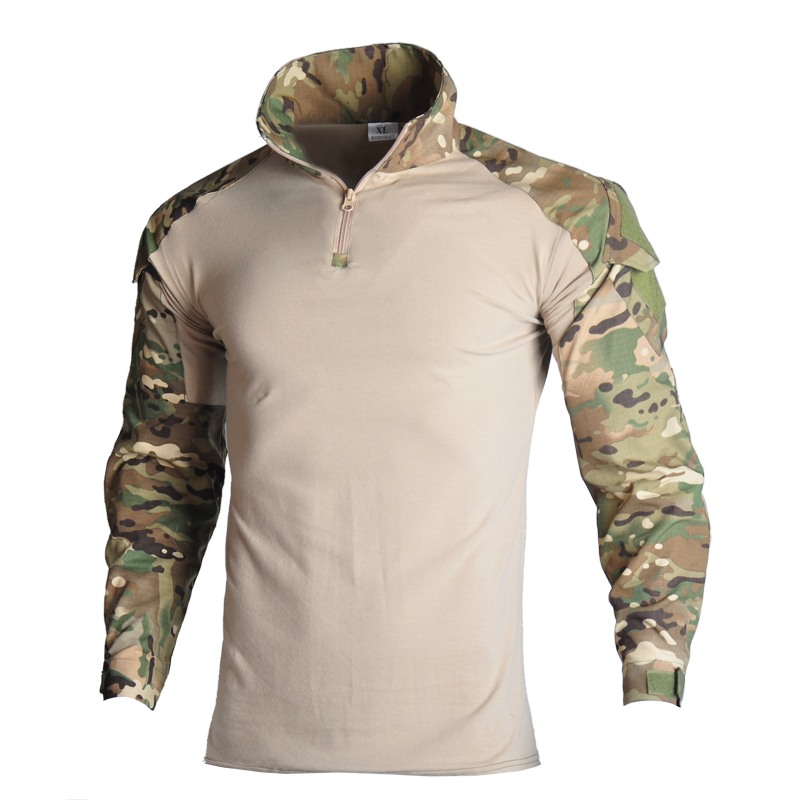 Chemise tactique de combat militaire / Airsoft "HAN WILD - G2 Frog Suit" - CP / S | Planète Rando