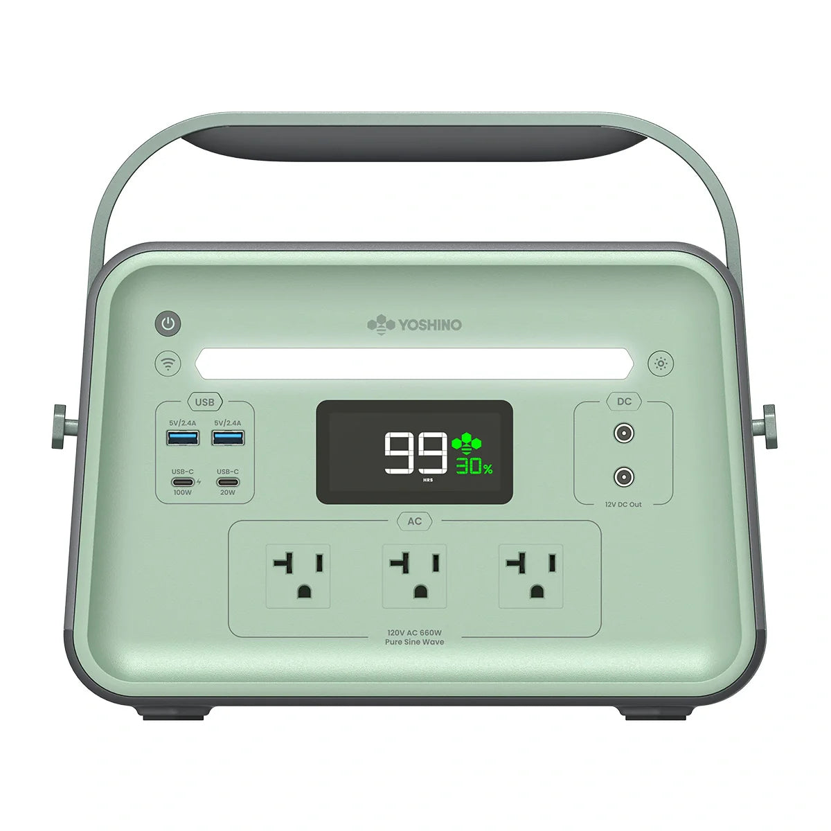 Yoshino B660 Solid-State Portable Power Station - 660W | 602Wh