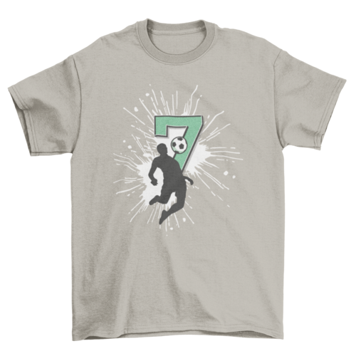 Soccer 7th Birthday T-Shirt