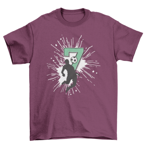 Soccer 7th Birthday T-Shirt