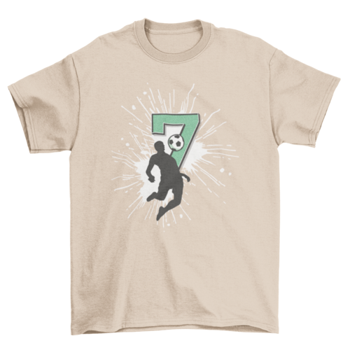 Soccer 7th Birthday T-Shirt