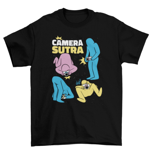 Camera sutra t-shirt