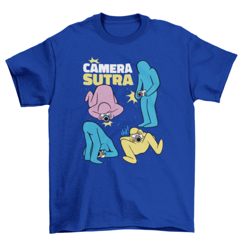 Camera sutra t-shirt