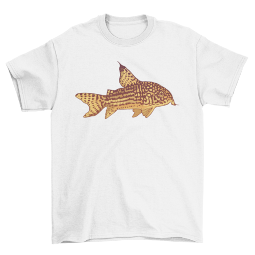 Catfish illustration t-shirt