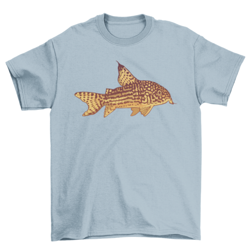 Catfish illustration t-shirt