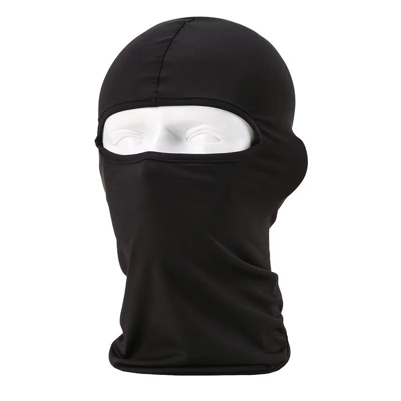 Black Motorcycle Face Mask Moto Balaclava Winter Mask Face Shield Cycling Motorcycle Mask for All Seasons,12 Colors