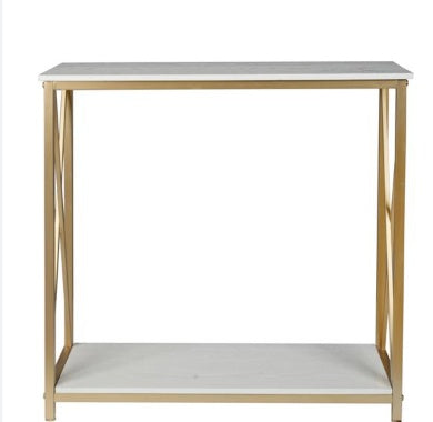 2-story X-shaped Side Framed Foyer Table