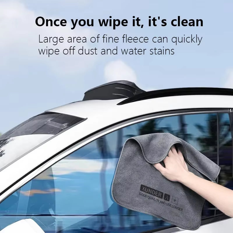 Car Wash High-End Microfiber Towel Car Cleaning Drying Cloth Hemming Car Care Cloth Detailing Wash Towel Car Cleaning