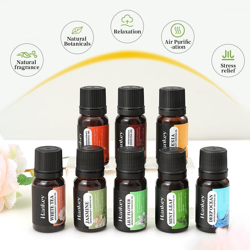 Aromatherapy essential oil set boxed aromatherapy lamp aromatherapy furnace humidifier with essential oil household essential oil purification