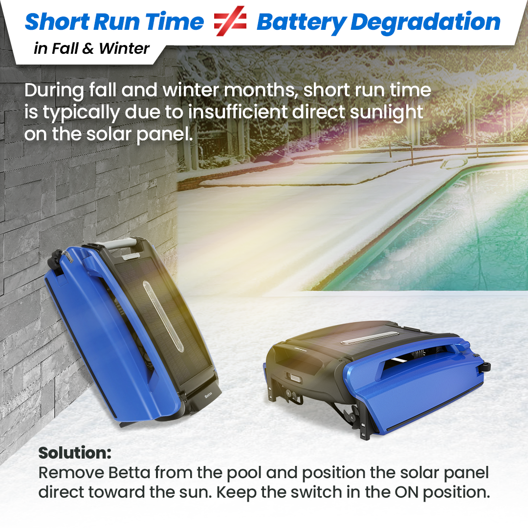 Betta SE - Solar Powered Smart Robotic Pool Skimmer