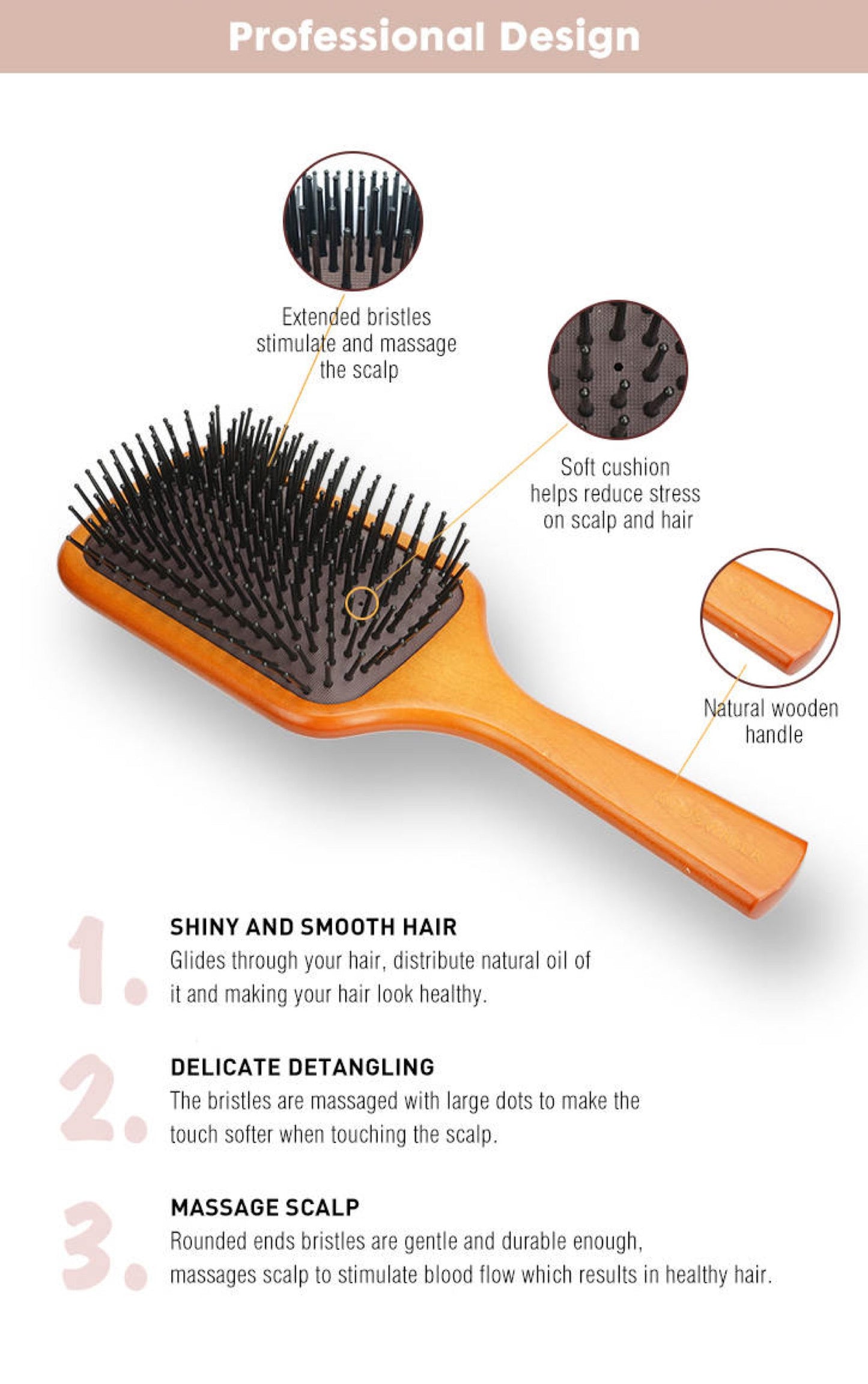 Kooswalla Detangle Paddle Brush