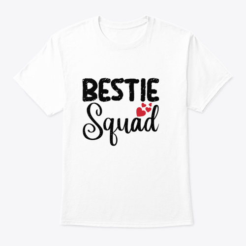 Bestie Squad Trending Design T-shirt