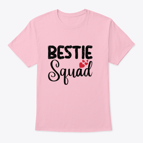 Bestie Squad Trending Design T-shirt