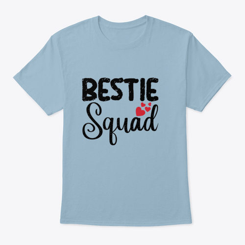 Bestie Squad Trending Design T-shirt