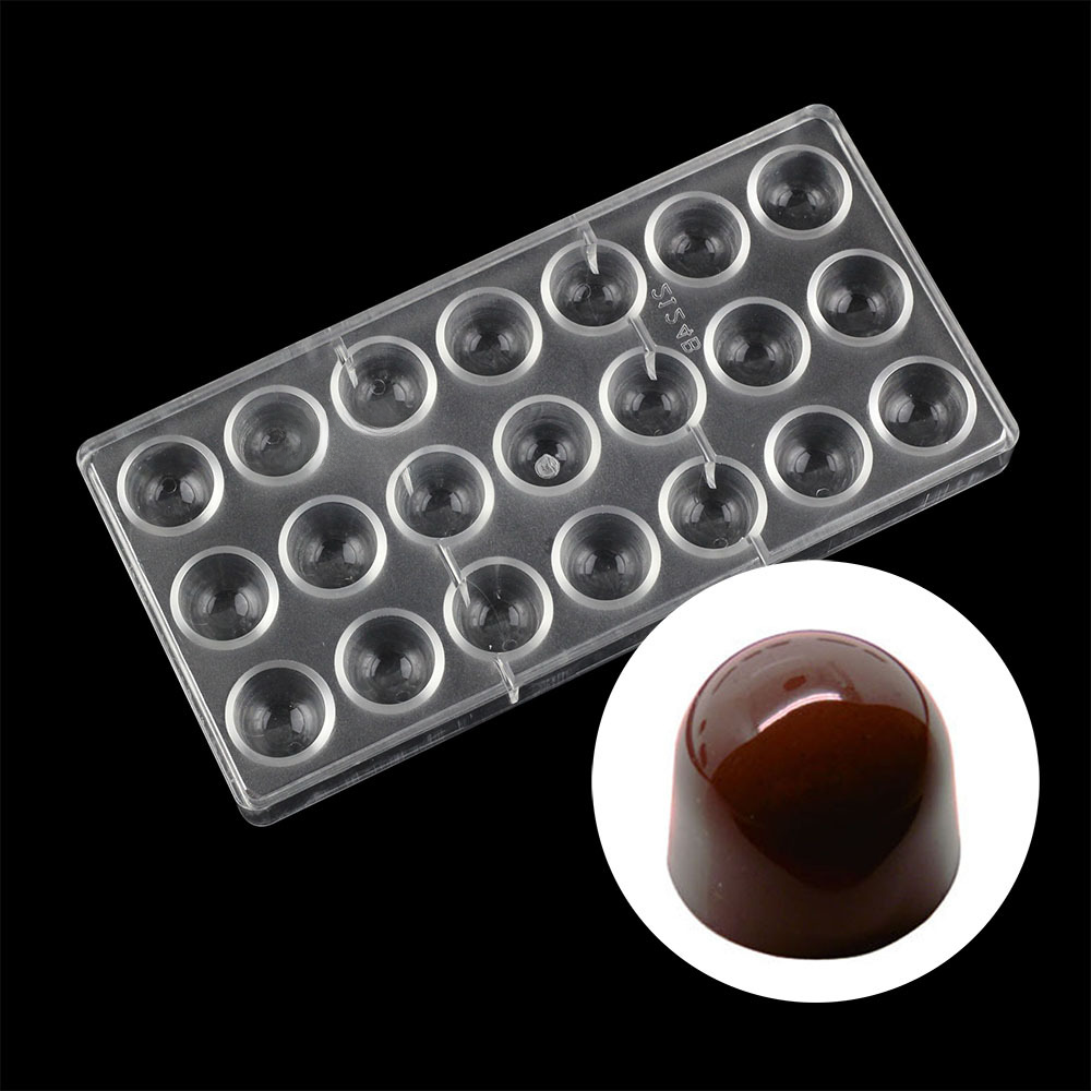 PE Chocolate Mold Square Lattice Round Love Egg Ice Chocolate Baking Tools A Variety Of Optional