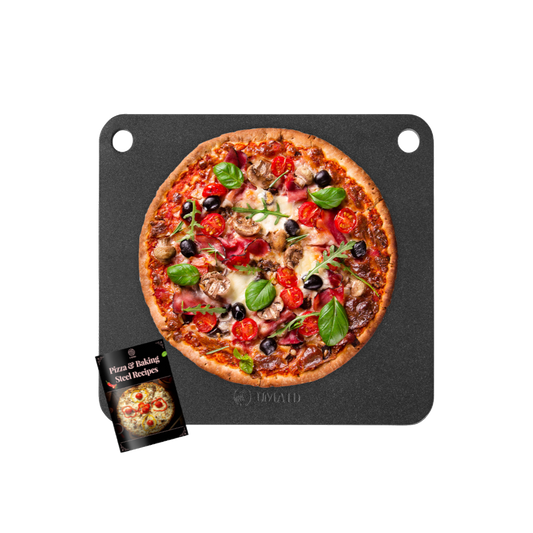 Premium Pizza Steel Designed for Oven and Grill Use