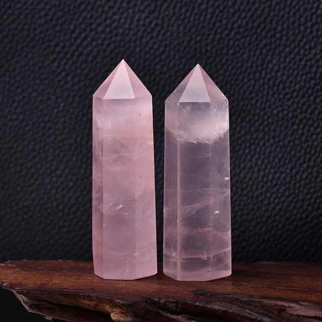 Natural Clear Quartz Point, Cut Based