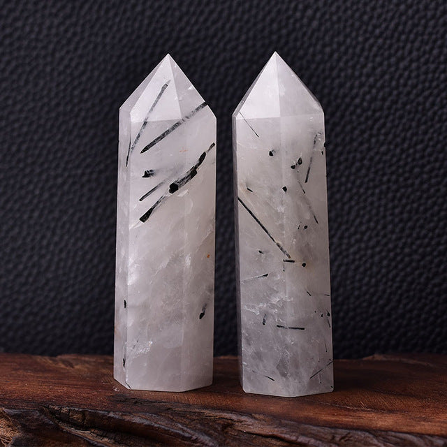 Natural Clear Quartz Point, Cut Based