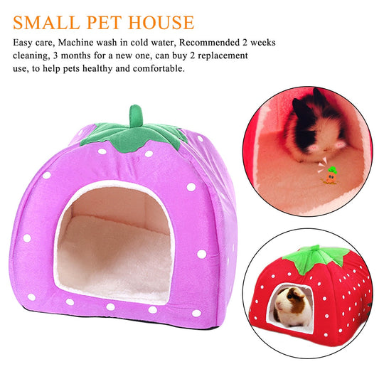 1PCS House Nest Guinea Pig /Hamster /Rabbit/ Chinchilla /Hedgehog/ Rat Bed