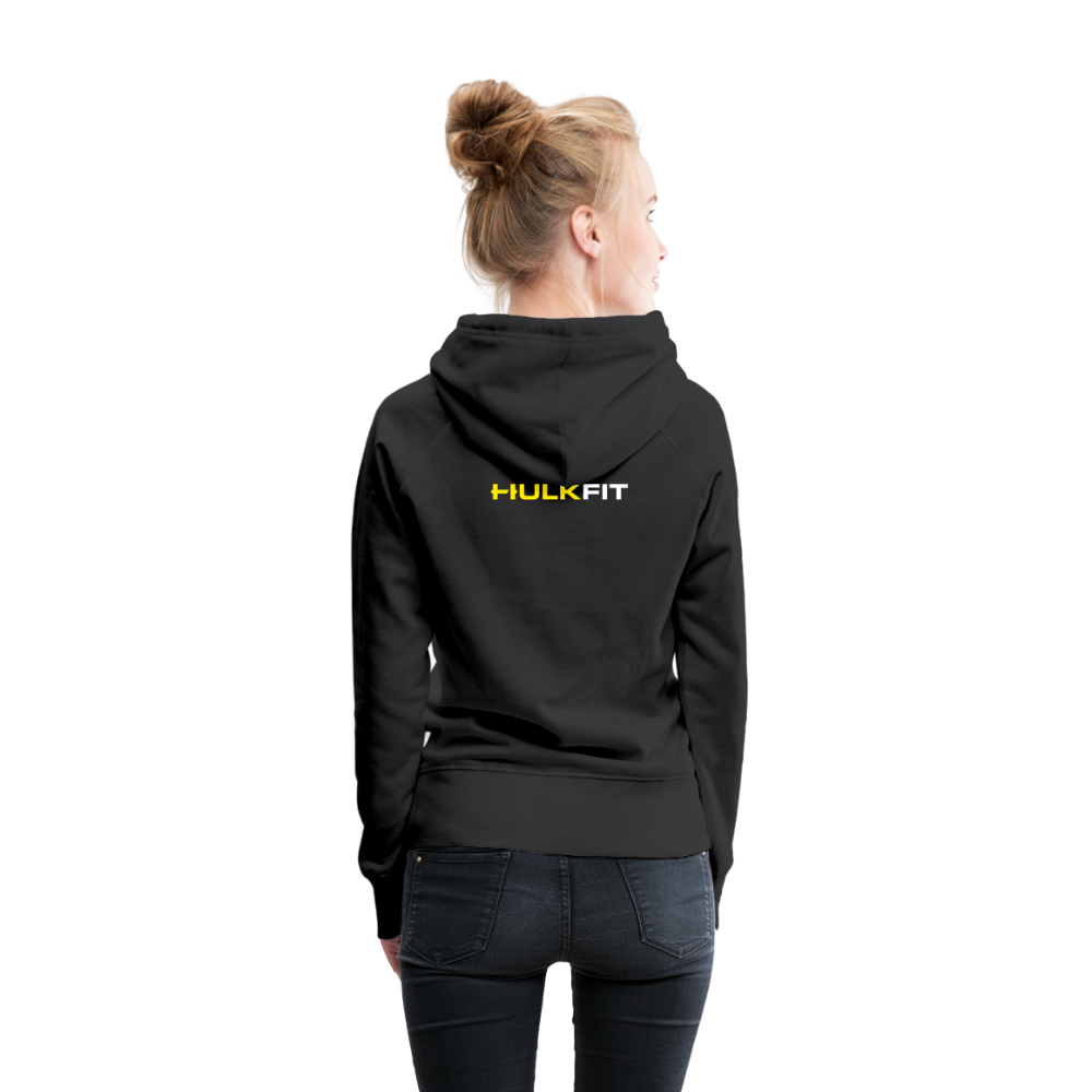 Exercise; Fitness; Sports; Hulkfit; Merch; Hoodie; Jacket; Women’s Premium Hoodie