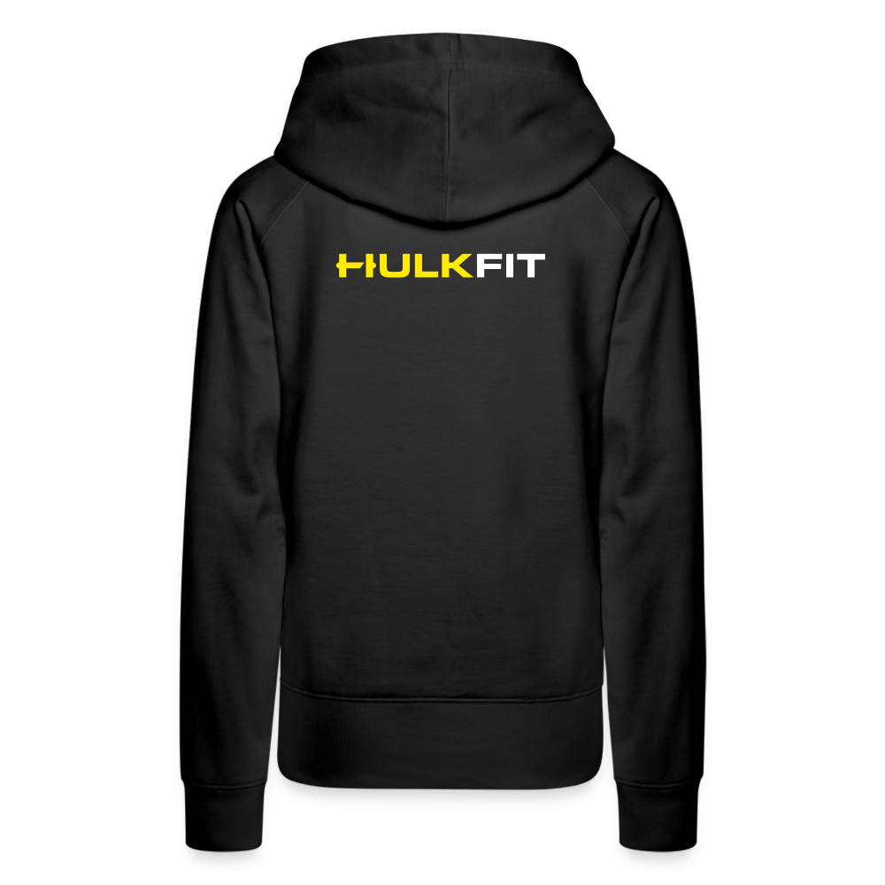 Exercise; Fitness; Sports; Hulkfit; Merch; Hoodie; Jacket; Women’s Premium Hoodie