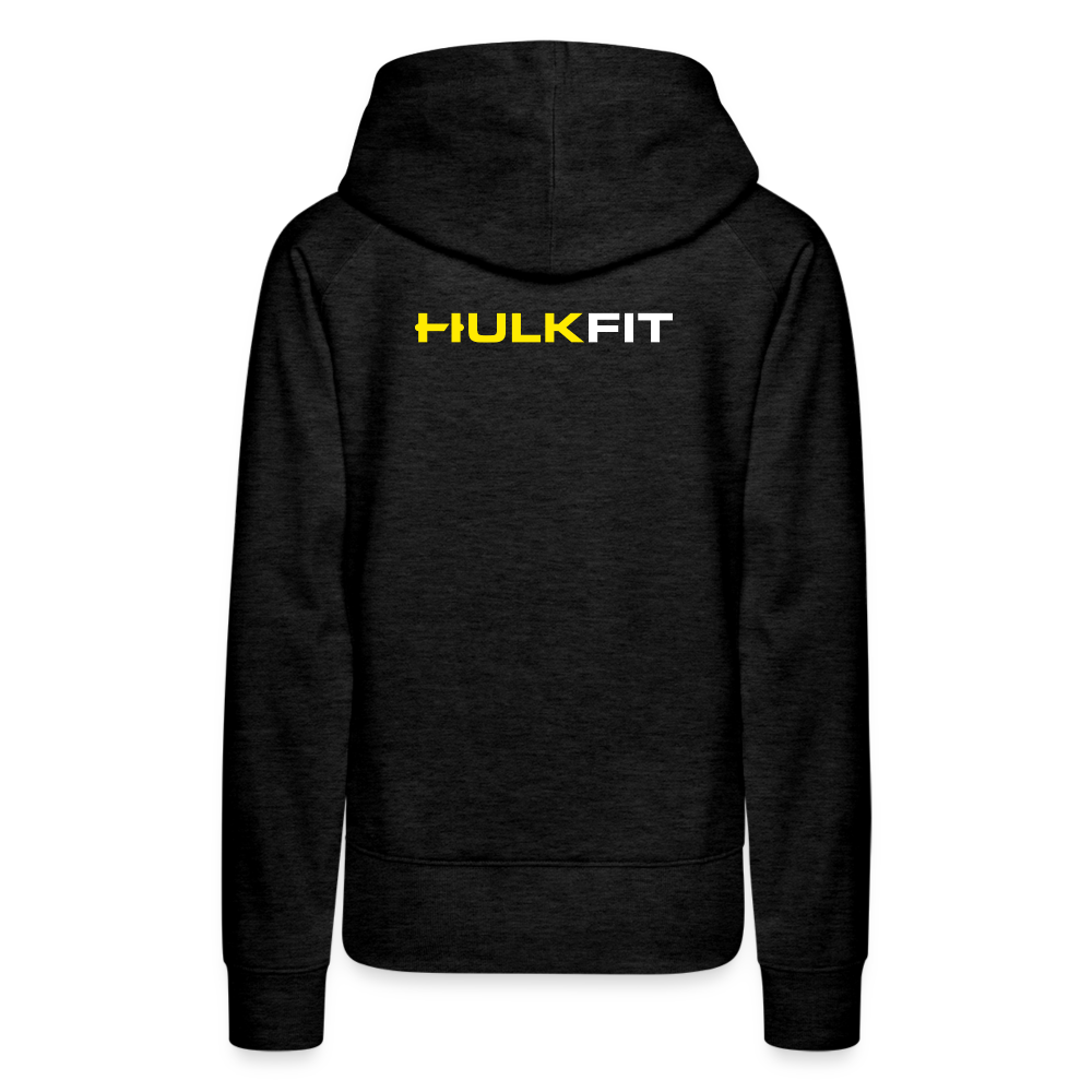 Exercise; Fitness; Sports; Hulkfit; Merch; Hoodie; Jacket; Women’s Premium Hoodie